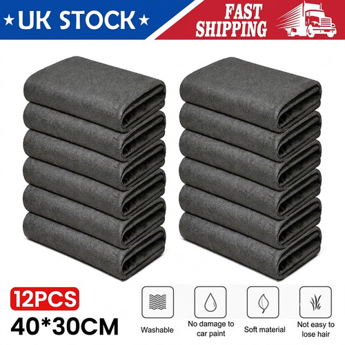 12x car cleaning towels - 12x,