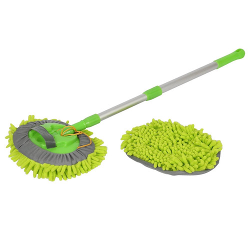 Telescopic car cleaning brush - telescopic,