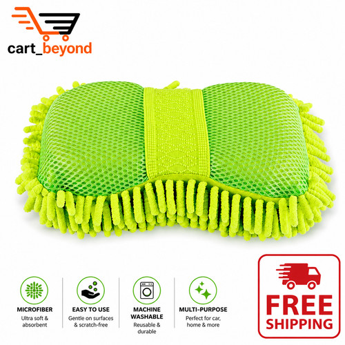 Microfiber car wash sponge - wash,