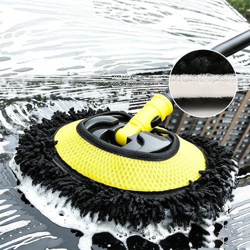 Telescopic car cleaning brush - car,