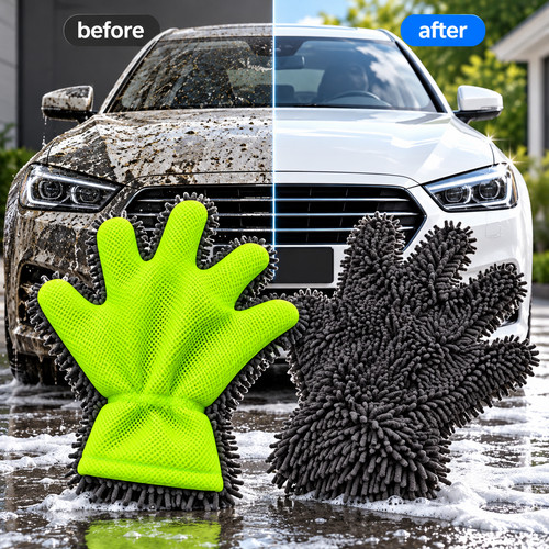 Finger microfibre car wash - finger,