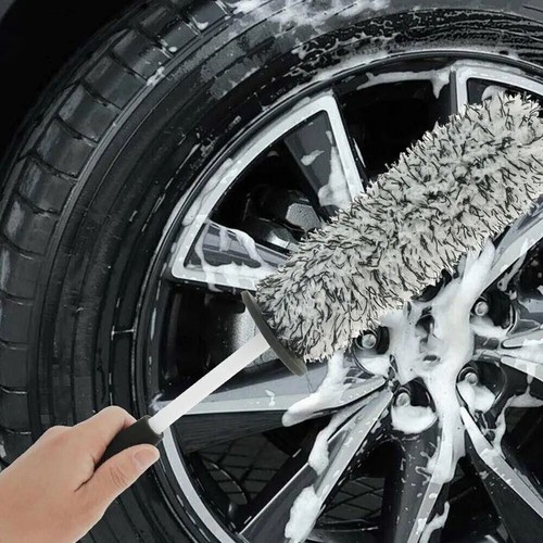 Car wheel cleaning brush - car,
