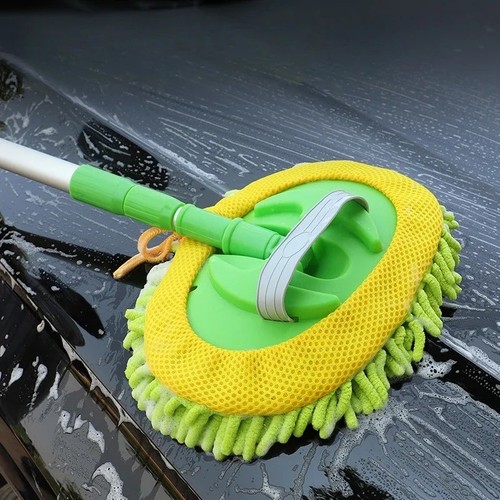 Telescopic car cleaning brush - telescopic,