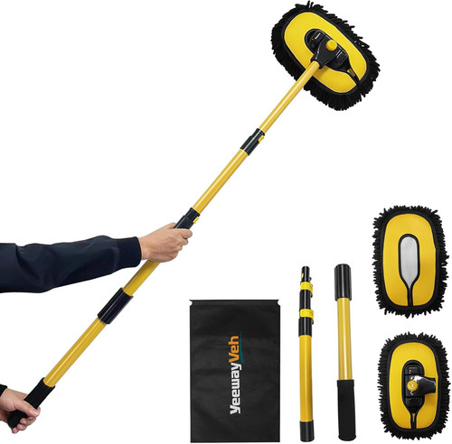 Car wash brush - car, with
