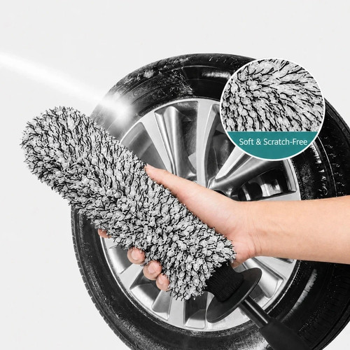 Microfibre alloy wheel woolly - alloy,
