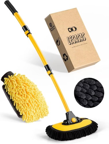 Car wash brush kit telescopic - car,