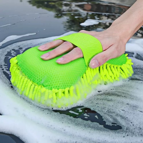 Microfiber car washer sponge - washer,