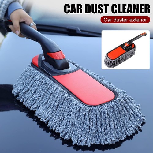 Telescopic car cleaning brush - car,