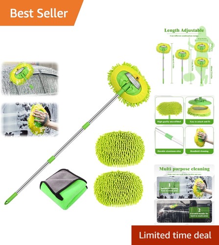 Telescopic car wash brush - telescopic, 2