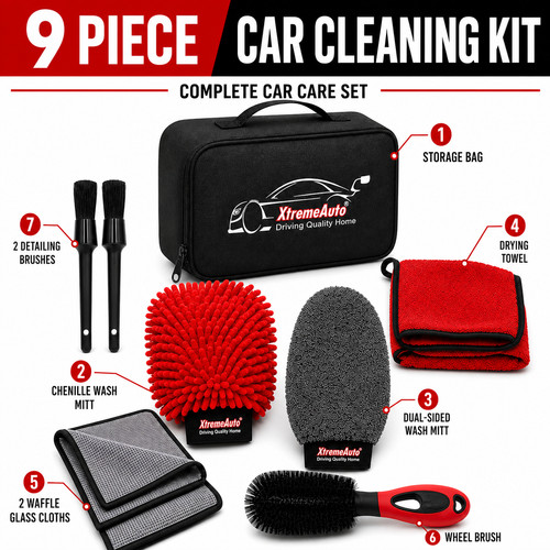 Car detailing kit - car,