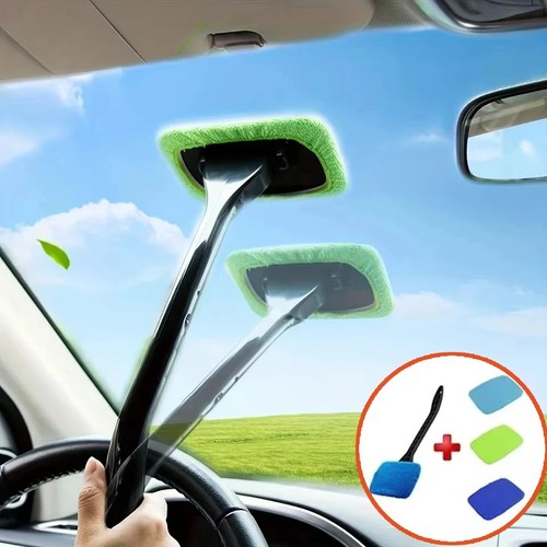 Car window cleaner brush - car,