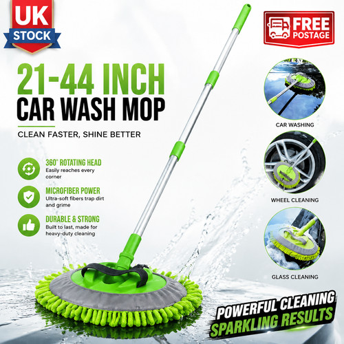 Telescopic car wash brush - brush, mop
