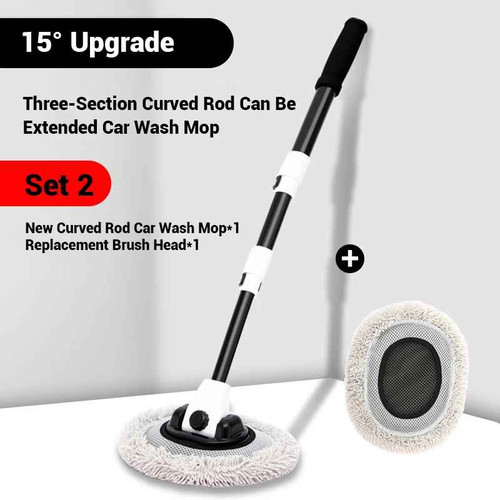 Car wash brush long handle - long,