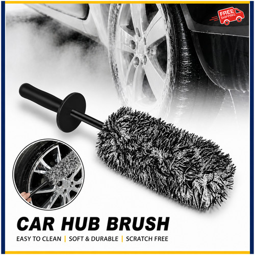 Microfibre alloy wheel - microfibre, woolly