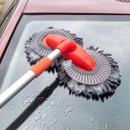 Car wash brush - brush, telescopic
