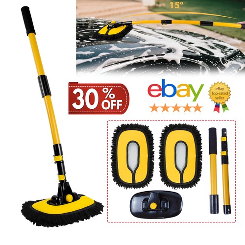 Telescopic cleaning brush with - cleaning,