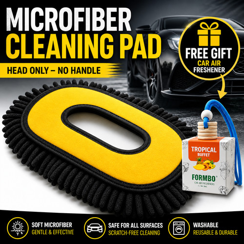 Microfibre wash brush cleaning - microfibre,