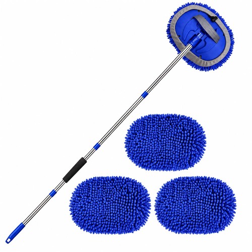 Microfiber car cleaning mop - car,
