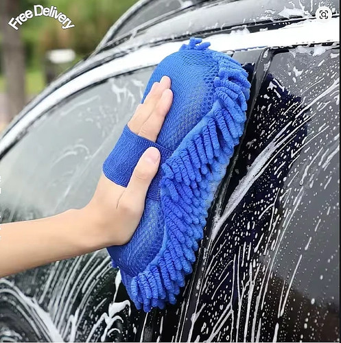 Car wash microfiber chenille - car,