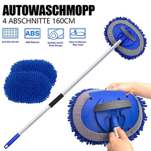 Telescopic car cleaning brush - telescopic,