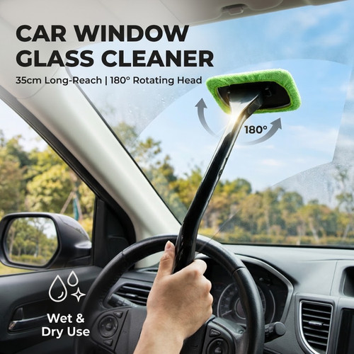 Car window cleaner brush - window,