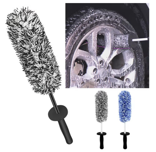 Microfibre wheel cleaning - microfibre,