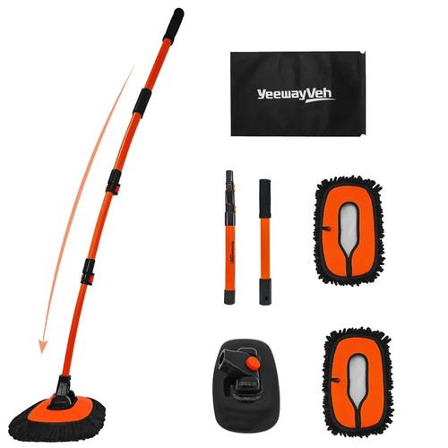 Extendable car wash brush - 55",