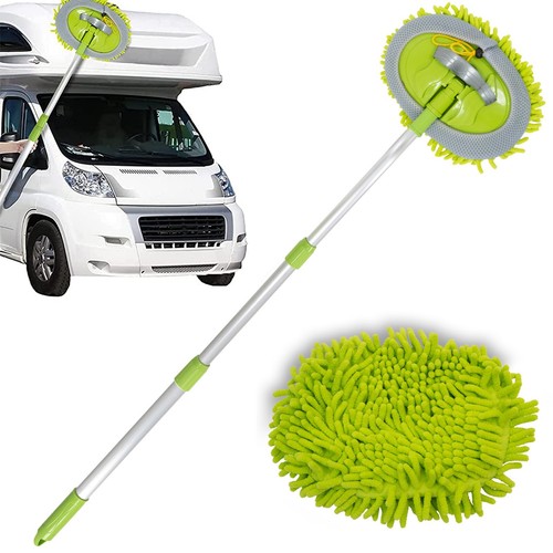 Telescopic car cleaning - cleaning, brush