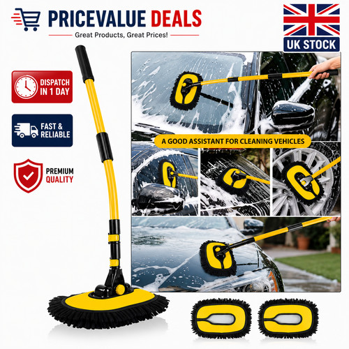 Microfibre wash brush cleaning - wash,