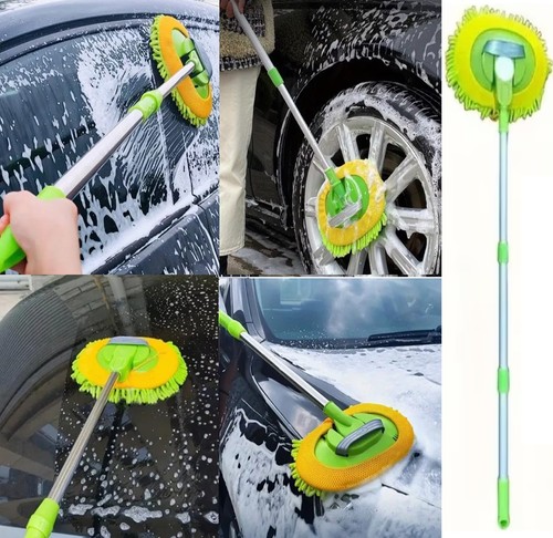 Telescopic car cleaning - telescopic, brush